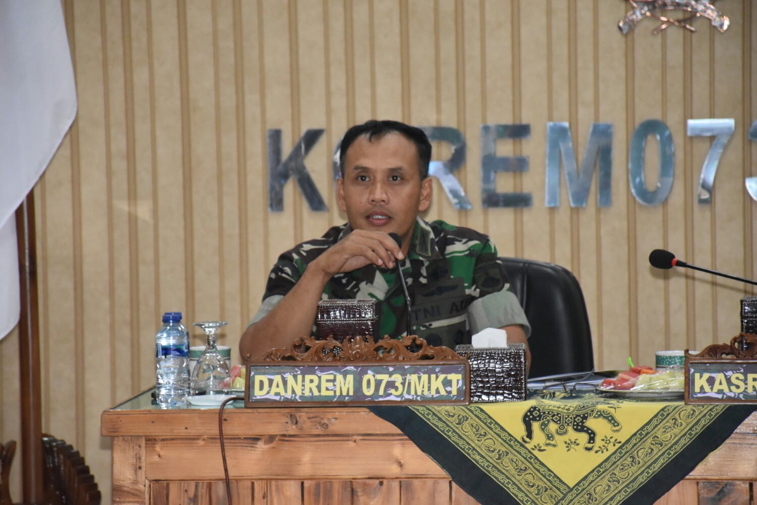 Paparan TMMD Reguler ke-118, Danrem : Ciptakan Kemanunggalan TNI Dengan Rakyat